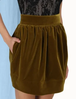 ZIMMERMANN Clothing<Lyrical Velvet Mini Skirt