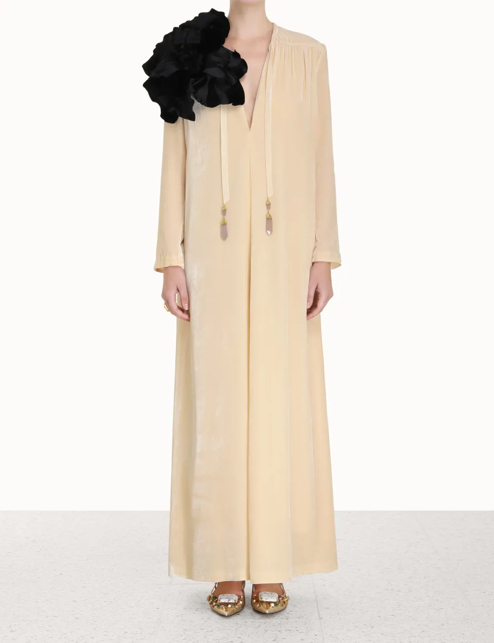 ZIMMERMANN Form & Light<Lyrical Velvet Tubular Dress