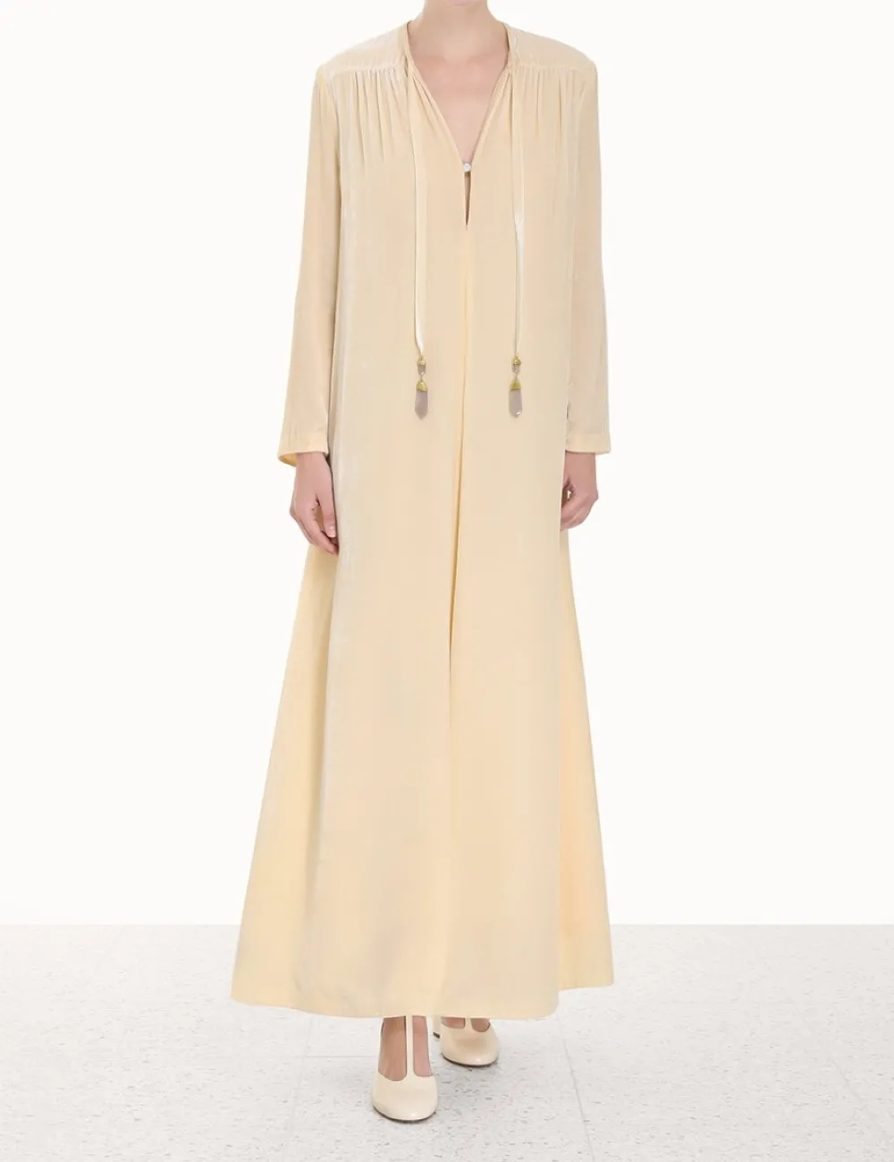 ZIMMERMANN Form & Light<Lyrical Velvet Tubular Dress