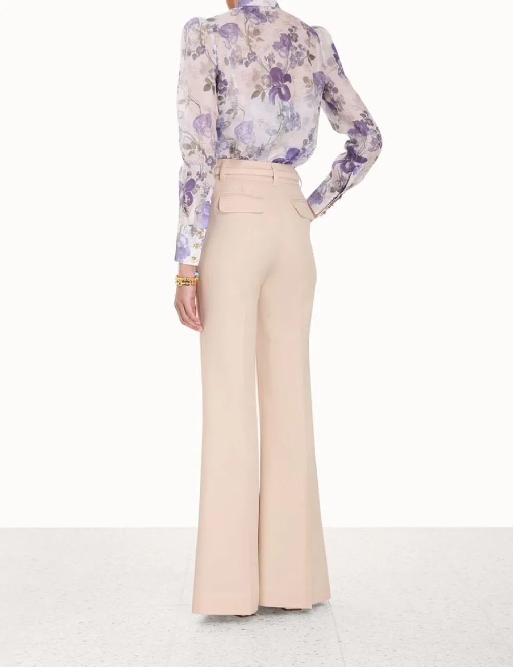 ZIMMERMANN Shorts & Pants<Lyrical Wide Leg Pant