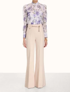 ZIMMERMANN Luminosity<Lyrical Wide Leg Pant
