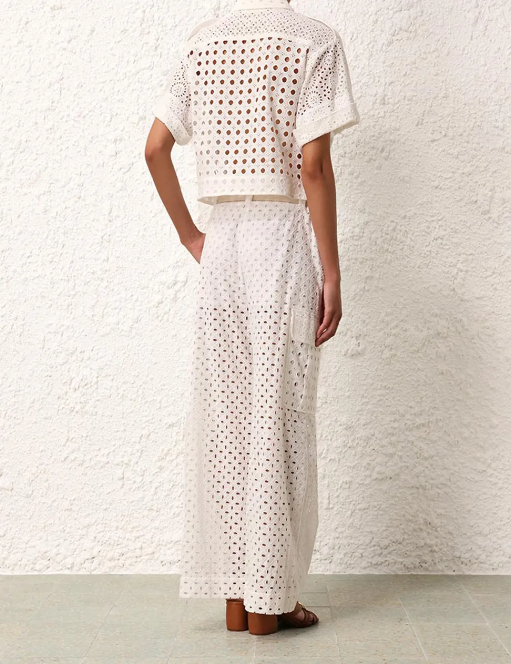 ZIMMERMANN Tops<Matchmaker Anglaise Shirt