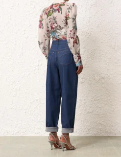 ZIMMERMANN Shorts & Pants<Matchmaker Barrel Jean