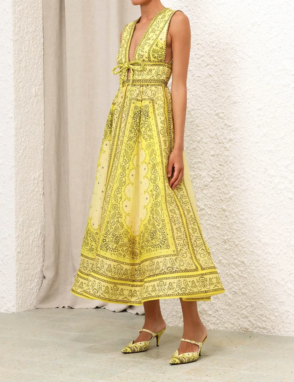 ZIMMERMANN Dresses<Matchmaker Bow Long Dress