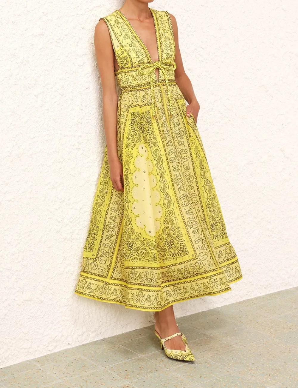 ZIMMERMANN Dresses<Matchmaker Bow Long Dress