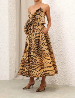ZIMMERMANN Clothing<Matchmaker Bow Midi Dress