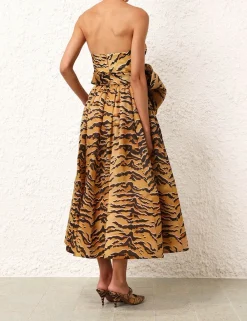 ZIMMERMANN Clothing<Matchmaker Bow Midi Dress