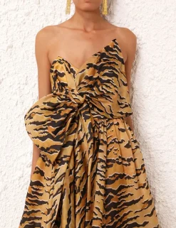 ZIMMERMANN Clothing<Matchmaker Bow Midi Dress