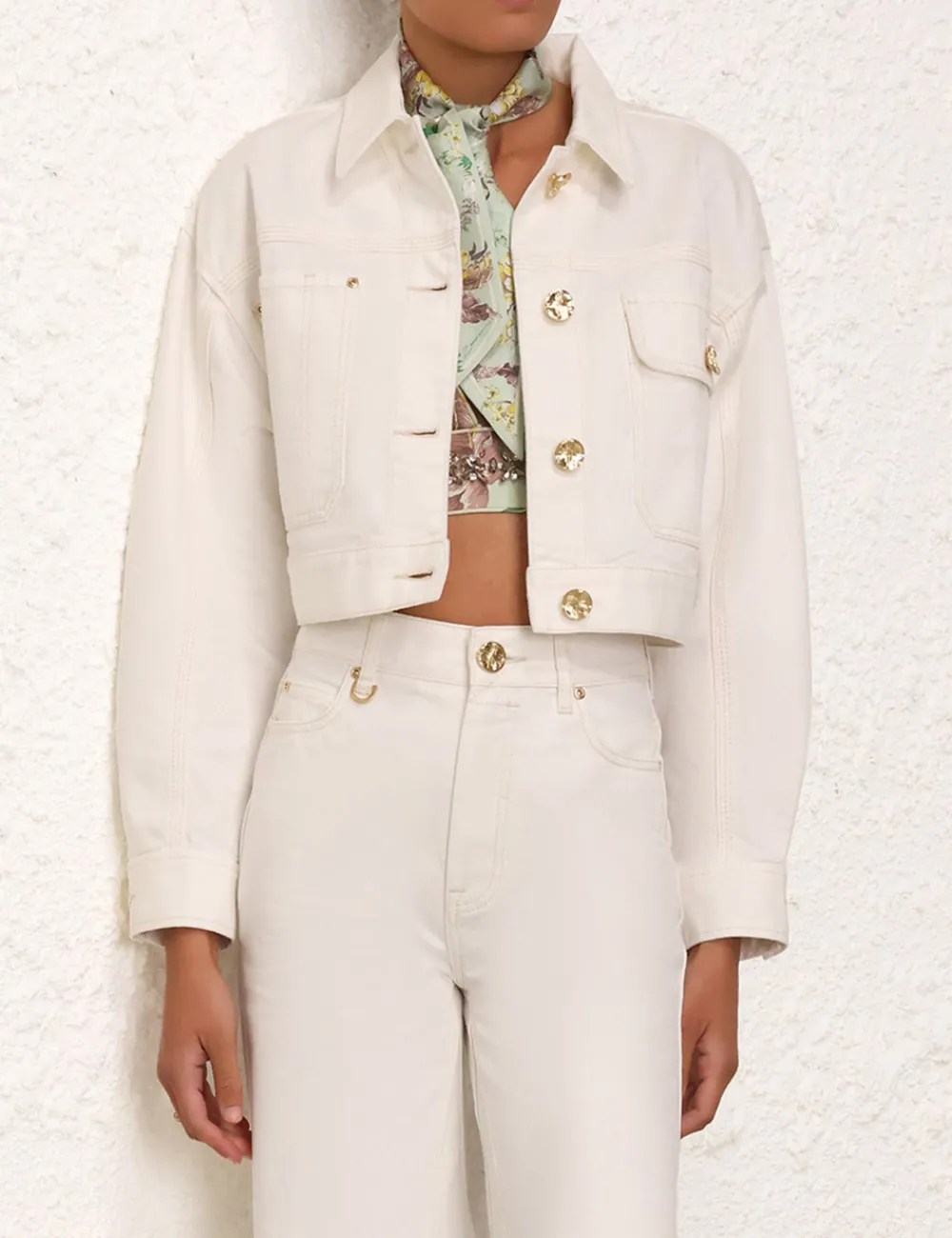 ZIMMERMANN Denim<Matchmaker Boxy Denim Jacket