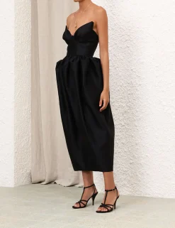 ZIMMERMANN Dresses<Matchmaker Bustier Midi Dress