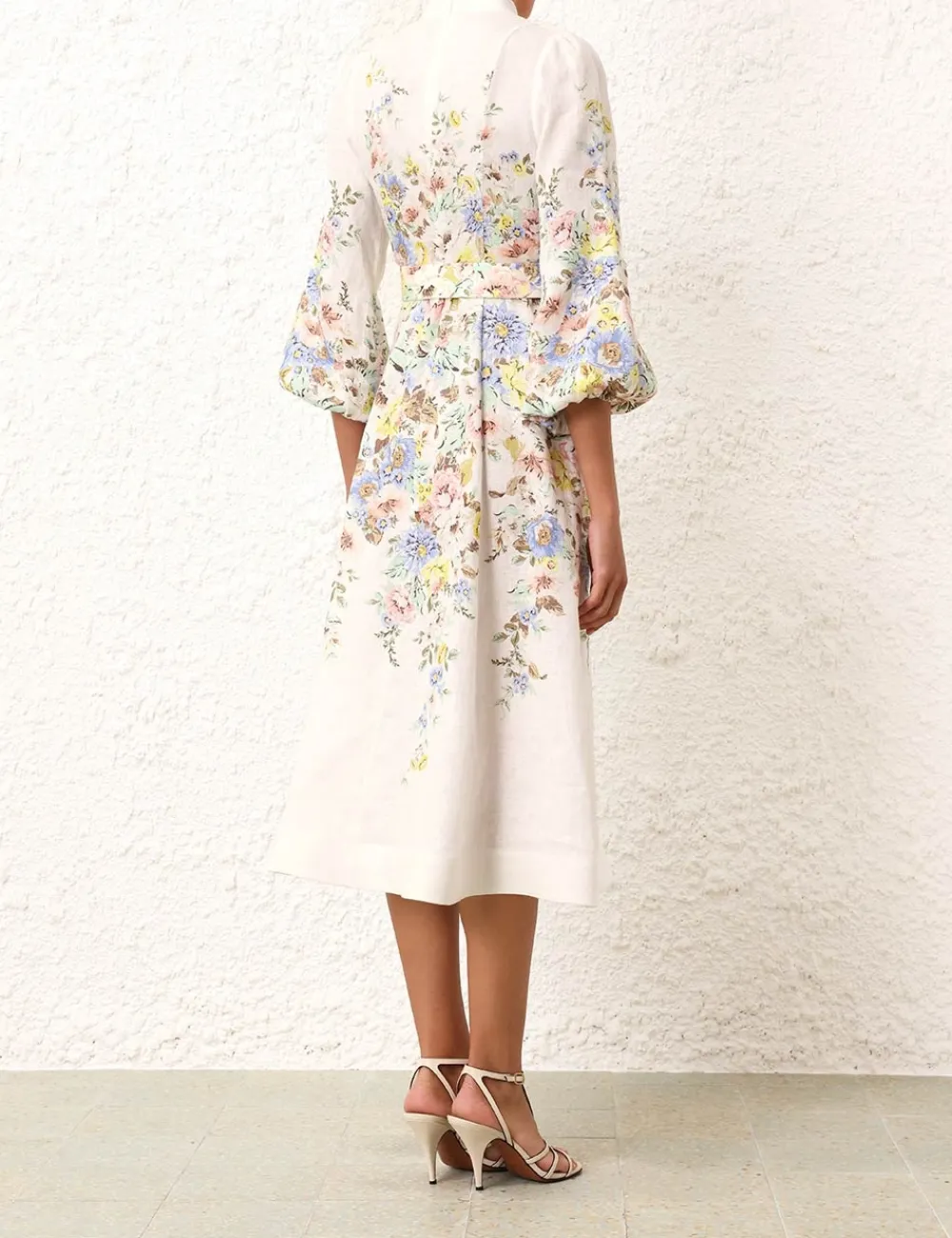 ZIMMERMANN Dresses<Matchmaker Buttoned Midi Dress