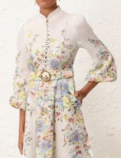 ZIMMERMANN Clothing<Matchmaker Buttoned Midi Dress