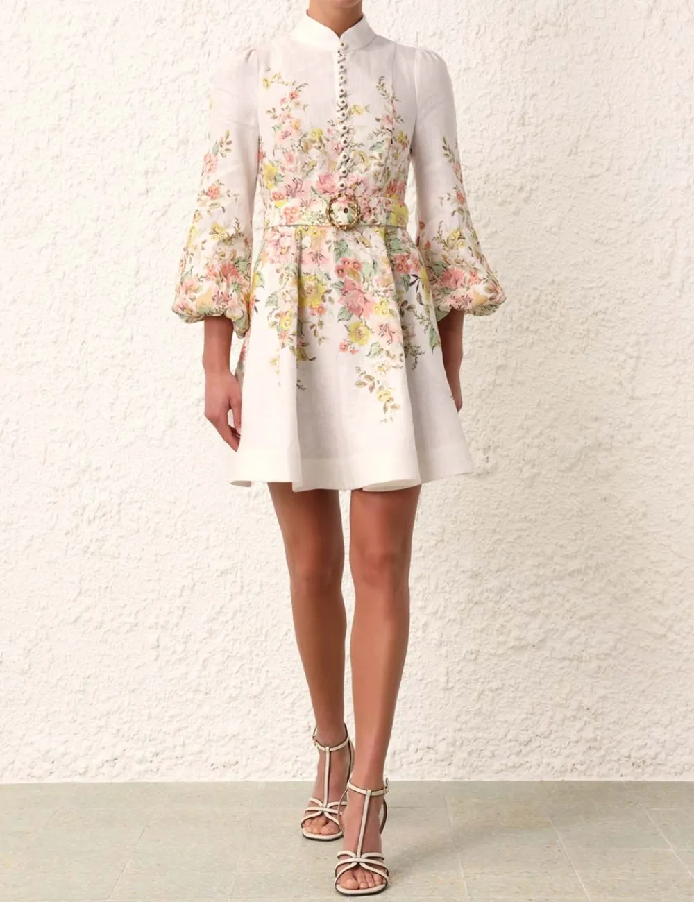 ZIMMERMANN Dresses<Matchmaker Buttoned Mini Dress