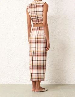 ZIMMERMANN Clothing<Matchmaker Check Bow Bodice