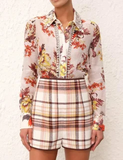 ZIMMERMANN Clothing<Matchmaker Check Dance Short
