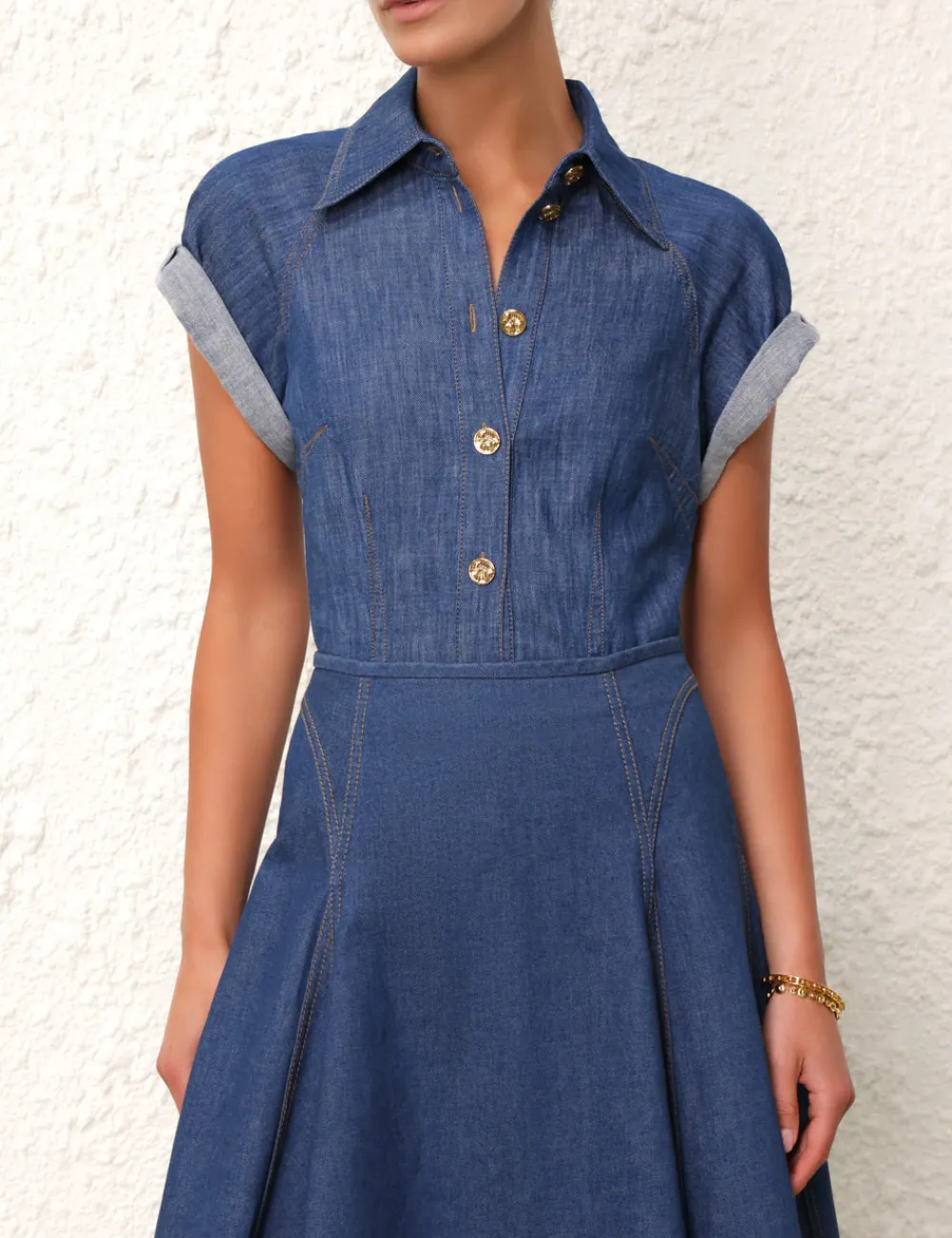 ZIMMERMANN Tops<Matchmaker Denim Blouse