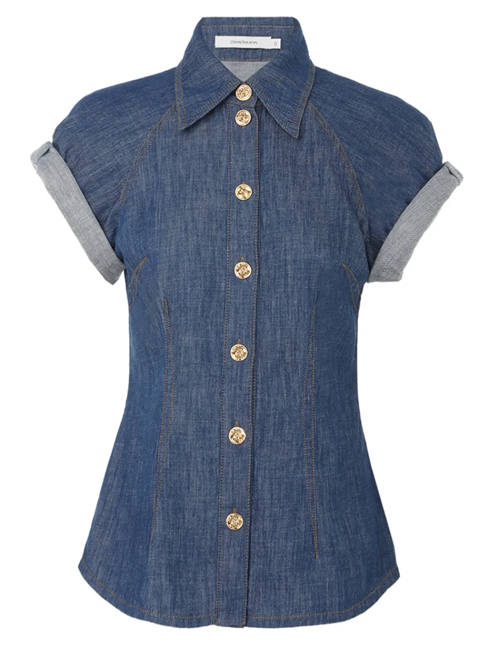 ZIMMERMANN Clothing<Matchmaker Denim Blouse