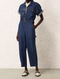 ZIMMERMANN Jumpsuits & Playsuits<Matchmaker Denim Boiler Suit