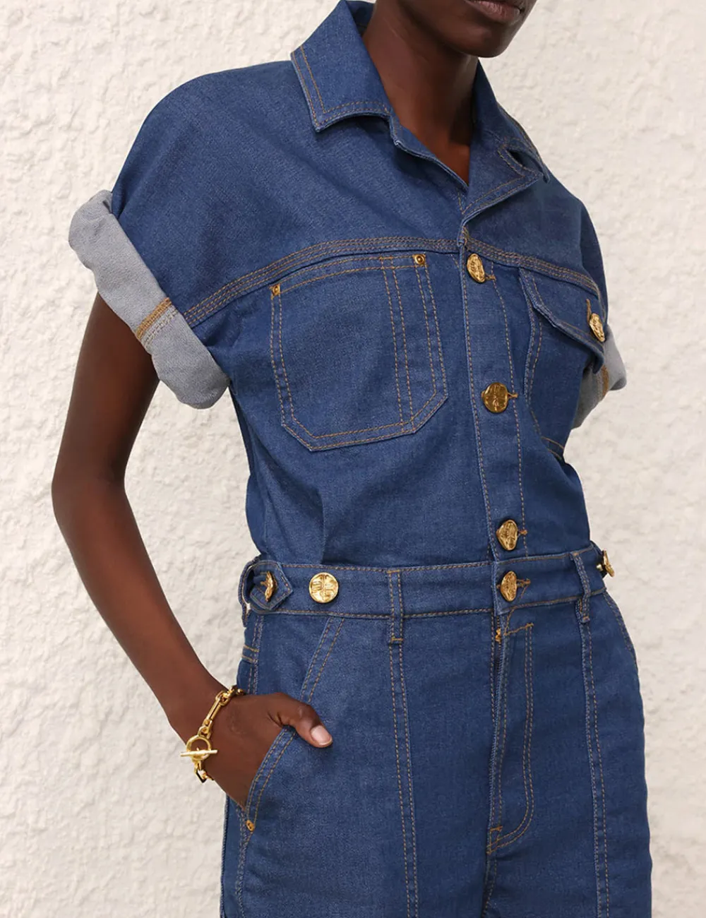 ZIMMERMANN Denim<Matchmaker Denim Boiler Suit