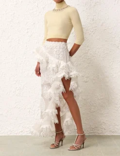 ZIMMERMANN Skirts<Matchmaker Doily Skirt