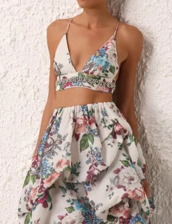 ZIMMERMANN In Focus<Matchmaker Drape Skirt