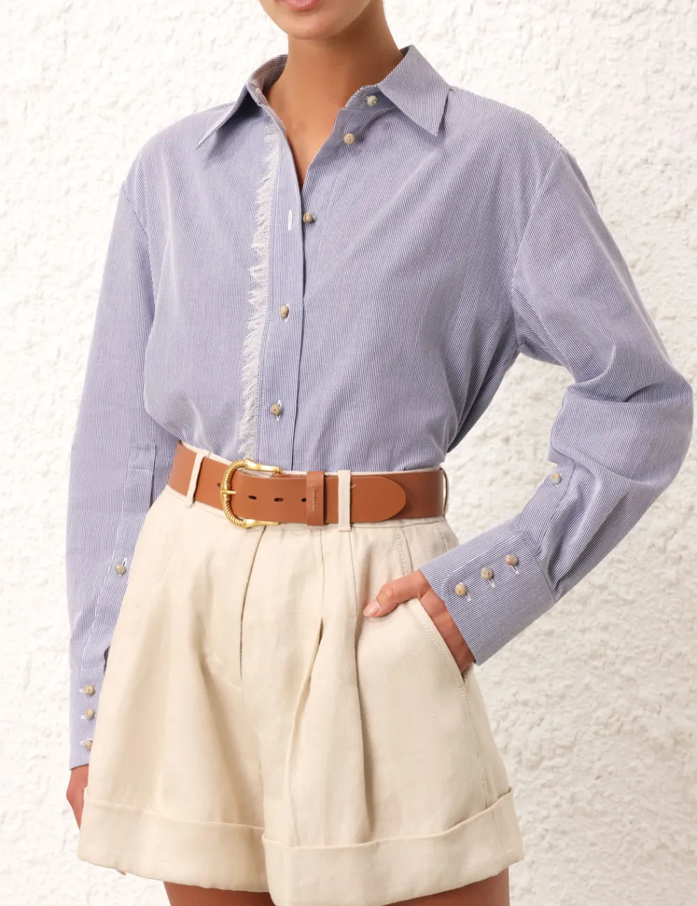 ZIMMERMANN Tops<Matchmaker Embroidered Shirt