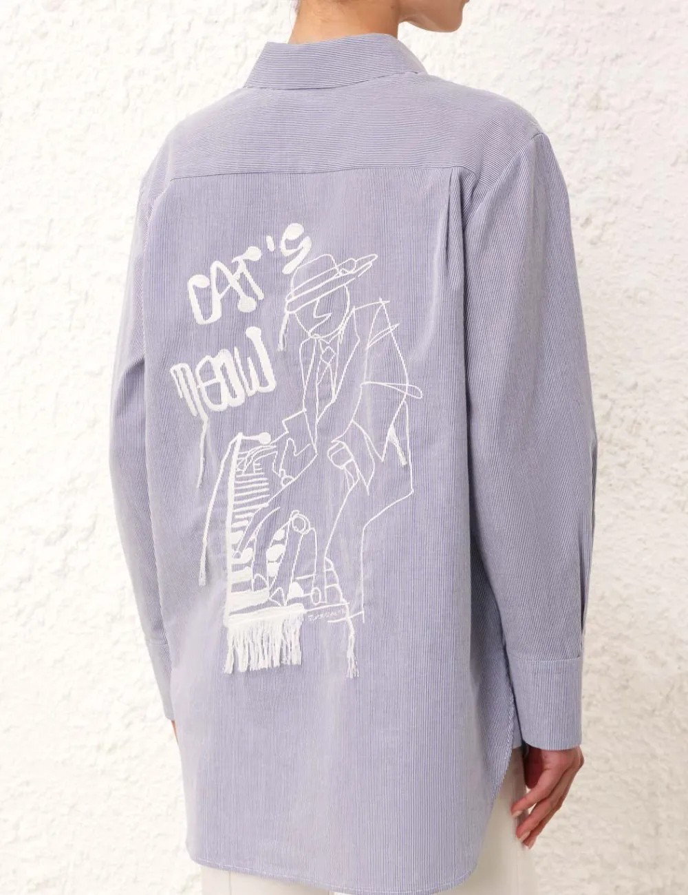 ZIMMERMANN Tops<Matchmaker Embroidered Shirt