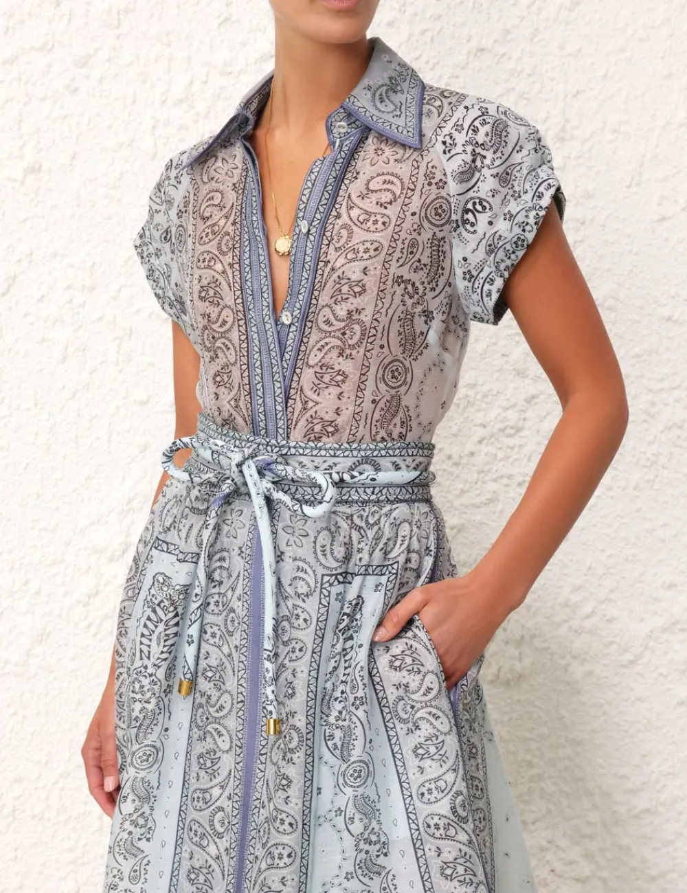 ZIMMERMANN Tops<Matchmaker Fitted Blouse