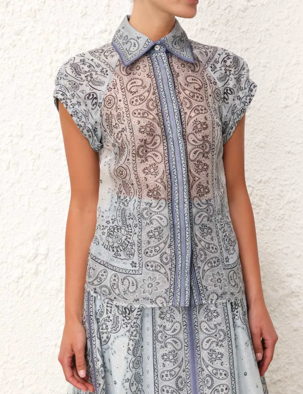 ZIMMERMANN Clothing<Matchmaker Fitted Blouse