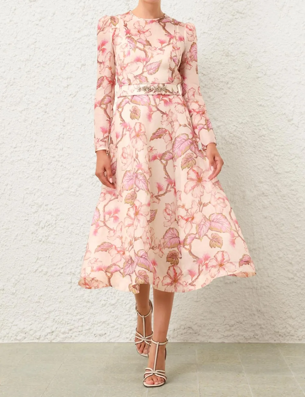 ZIMMERMANN Clothing<Matchmaker Floral Midi Dress