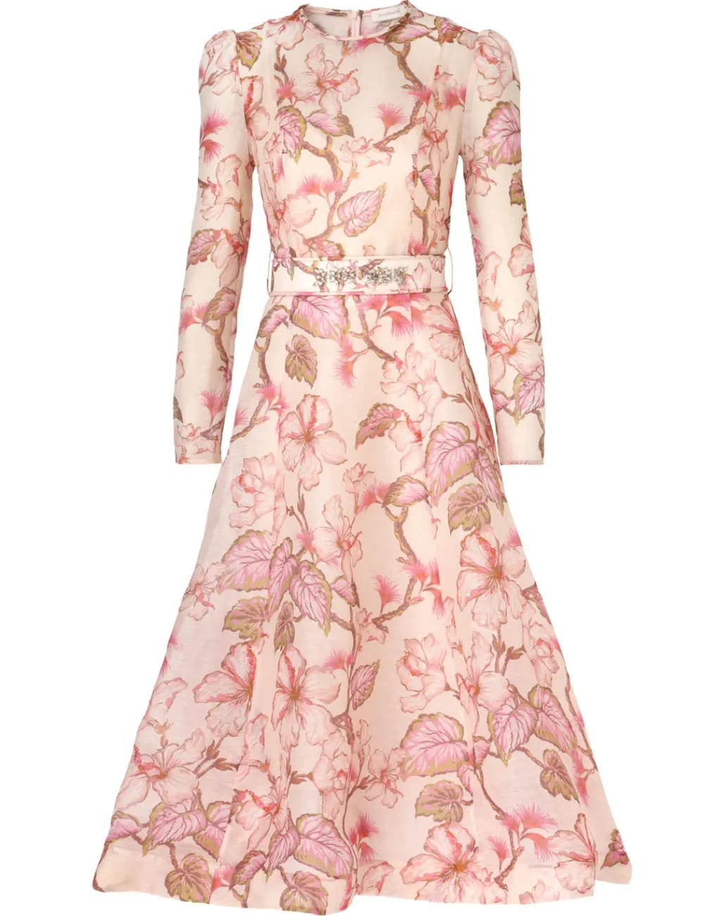 ZIMMERMANN Dresses<Matchmaker Floral Midi Dress
