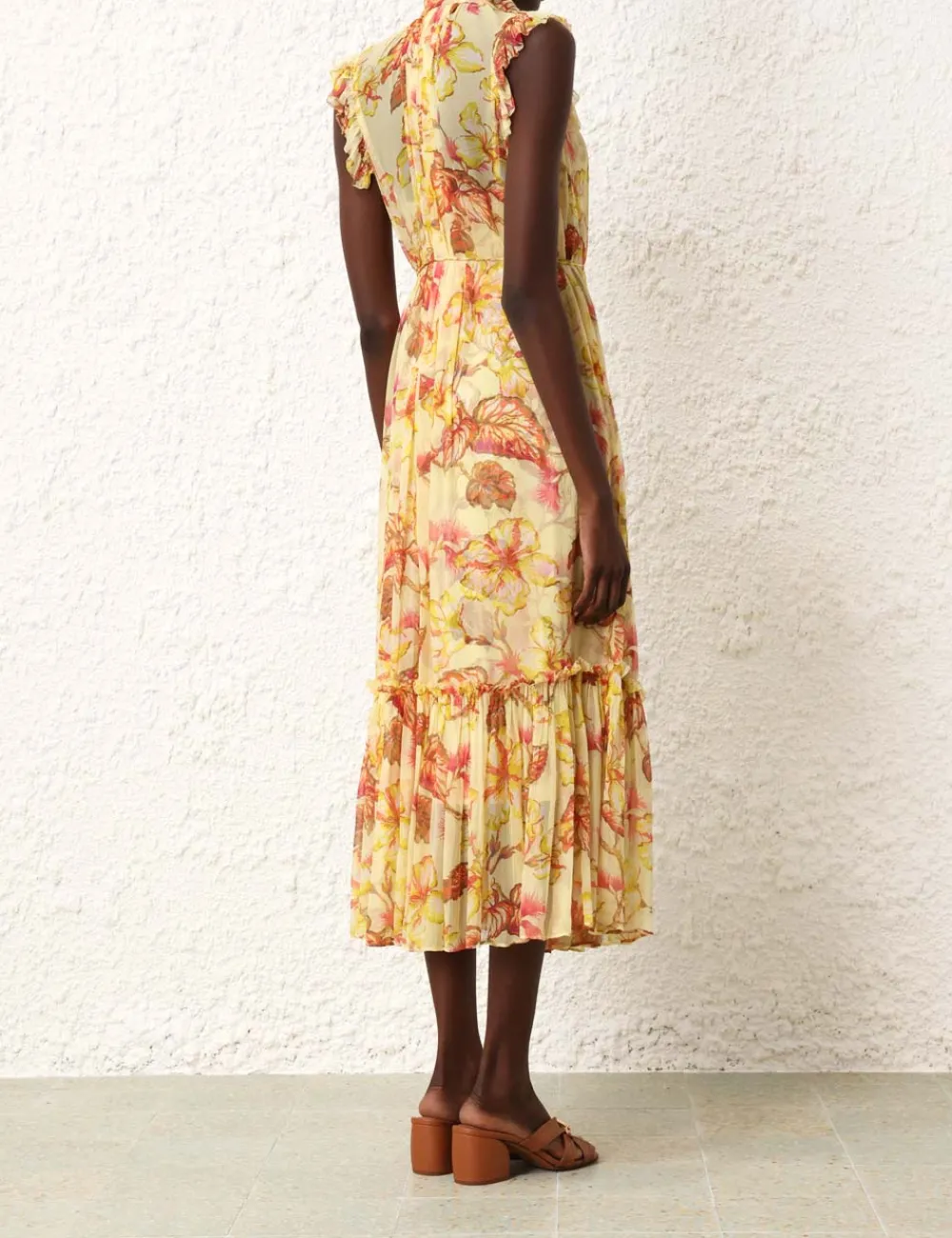 ZIMMERMANN Dresses<Matchmaker Flutter Midi Dress