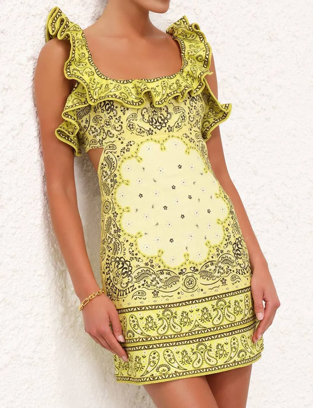 ZIMMERMANN Clothing<Matchmaker Frilled Mini