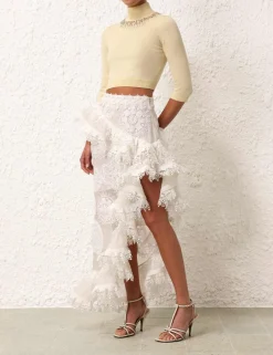 ZIMMERMANN Knitwear<Matchmaker High Neck Crop Top