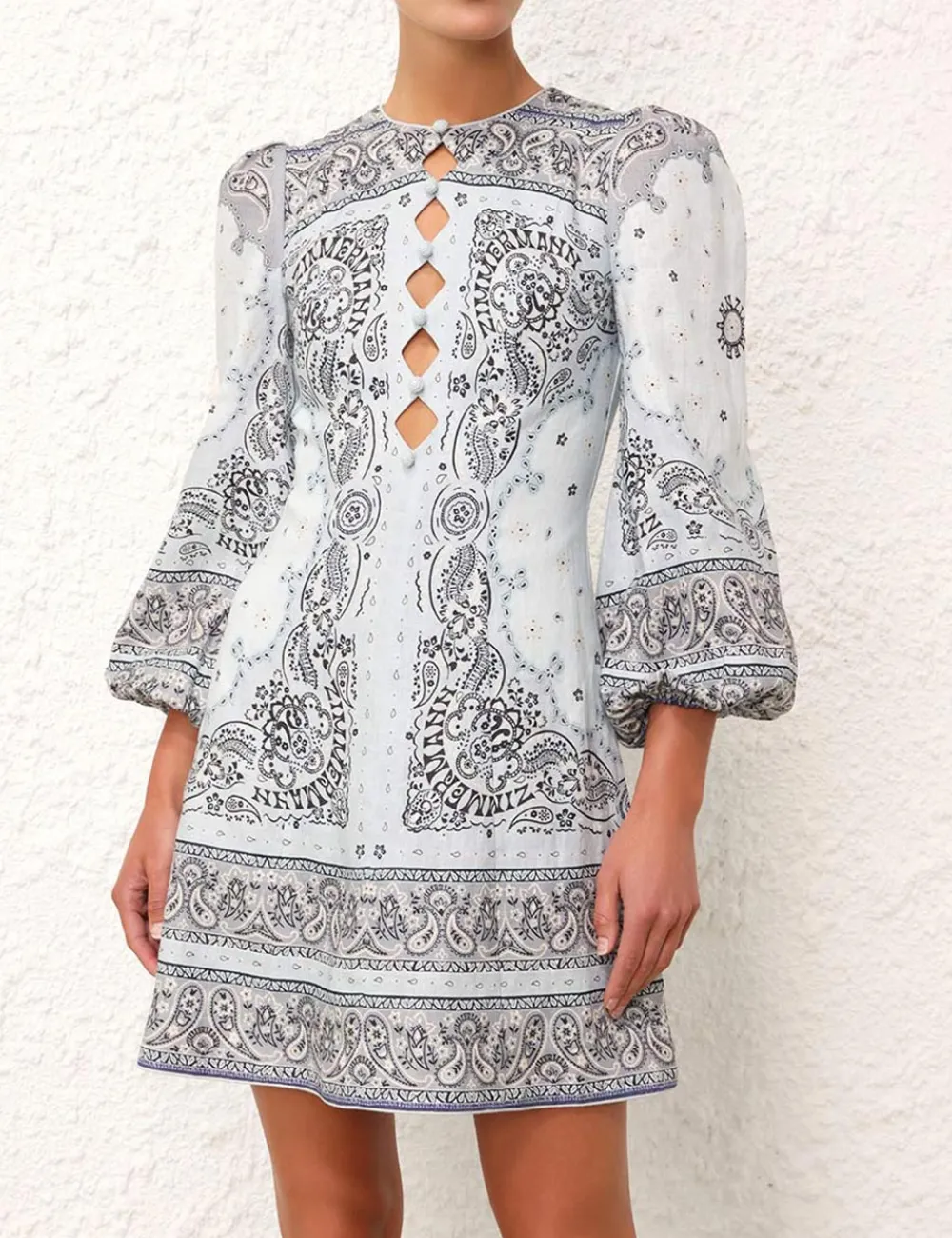 ZIMMERMANN Clothing<Matchmaker Keyhole Mini Dress