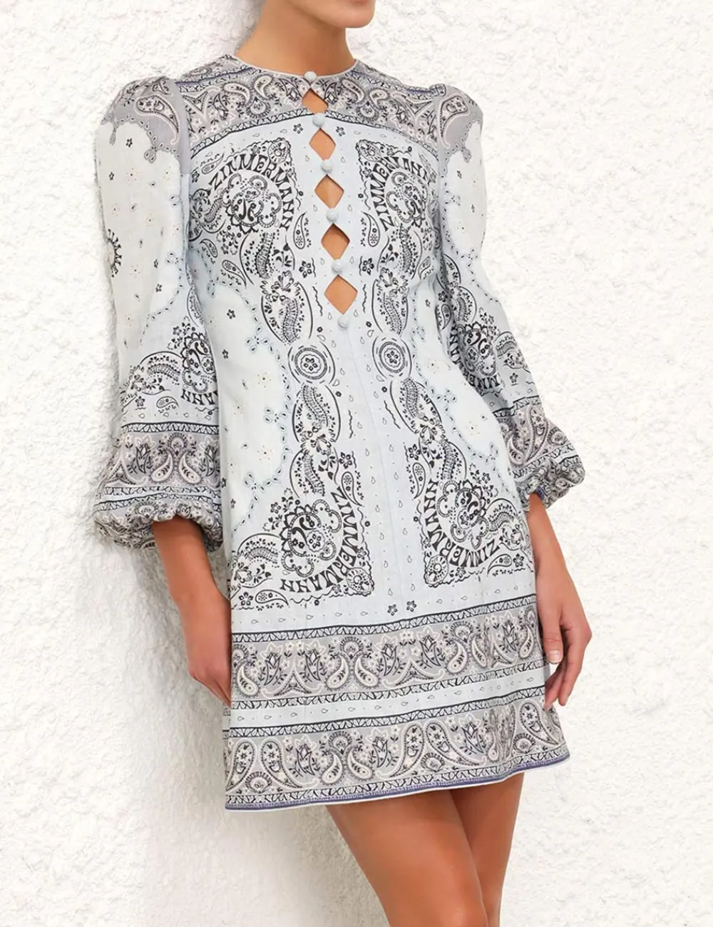 ZIMMERMANN Clothing<Matchmaker Keyhole Mini Dress