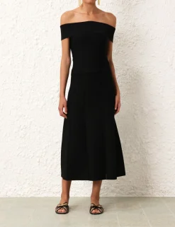 ZIMMERMANN Clothing<Matchmaker Knit Panelled Skirt