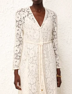 ZIMMERMANN Dresses<Matchmaker Lace Sheath Dress
