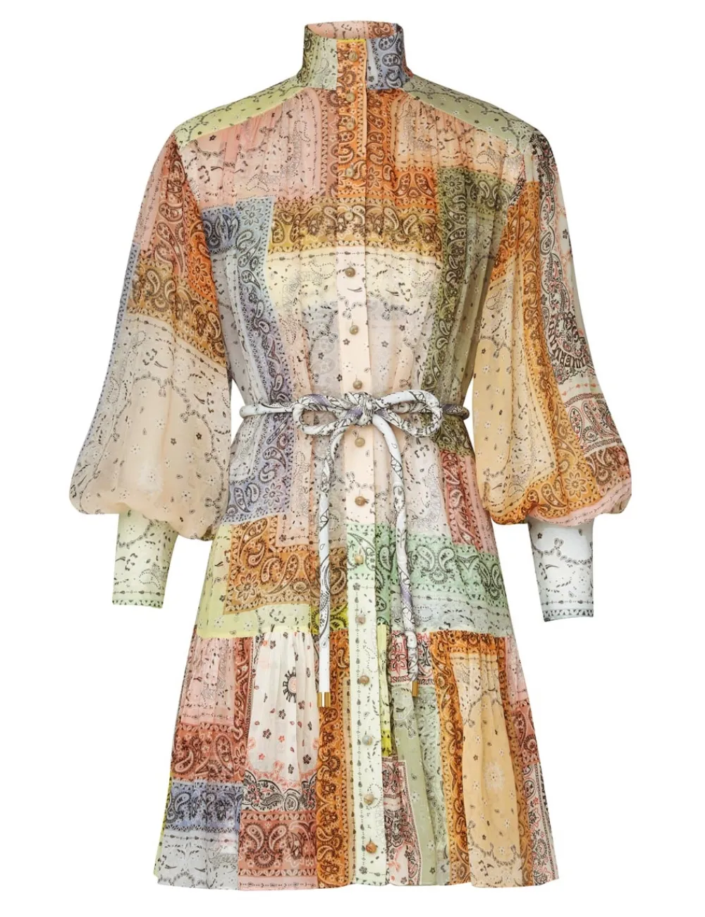 ZIMMERMANN Dresses<Matchmaker Lantern Mini Dress