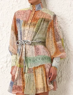 ZIMMERMANN Dresses<Matchmaker Lantern Mini Dress