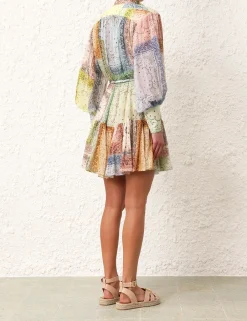 ZIMMERMANN Dresses<Matchmaker Lantern Mini Dress