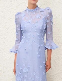ZIMMERMANN Dresses<Matchmaker Lift Off Midi