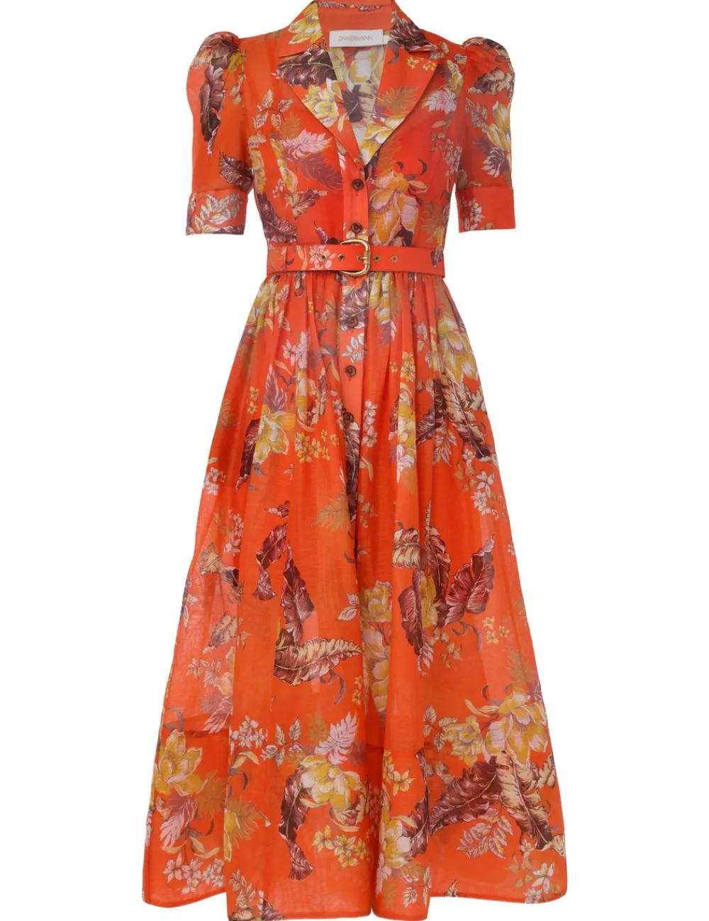 ZIMMERMANN Clothing<Matchmaker Midi Shirt Dress