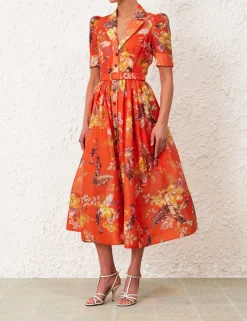 ZIMMERMANN Clothing<Matchmaker Midi Shirt Dress