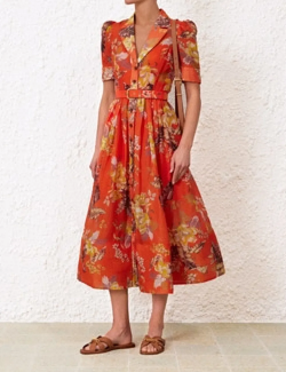 ZIMMERMANN Clothing<Matchmaker Midi Shirt Dress