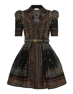 ZIMMERMANN Dresses<Matchmaker Mini Shirt Dress
