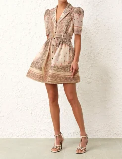 ZIMMERMANN Dresses<Matchmaker Mini Shirt Dress