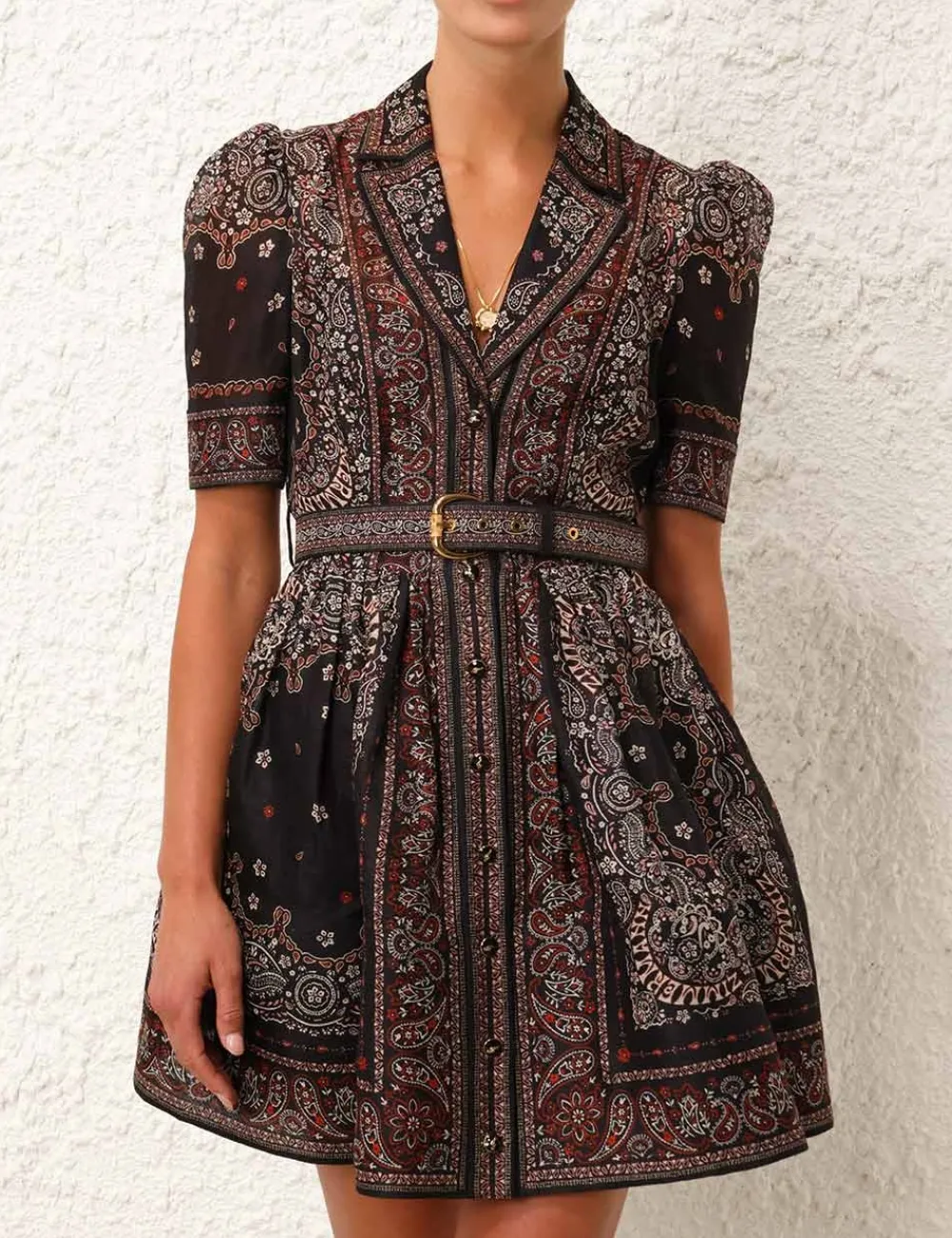 ZIMMERMANN Clothing<Matchmaker Mini Shirt Dress