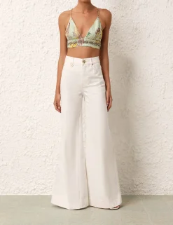 ZIMMERMANN Clothing<Matchmaker Palazzo Jean