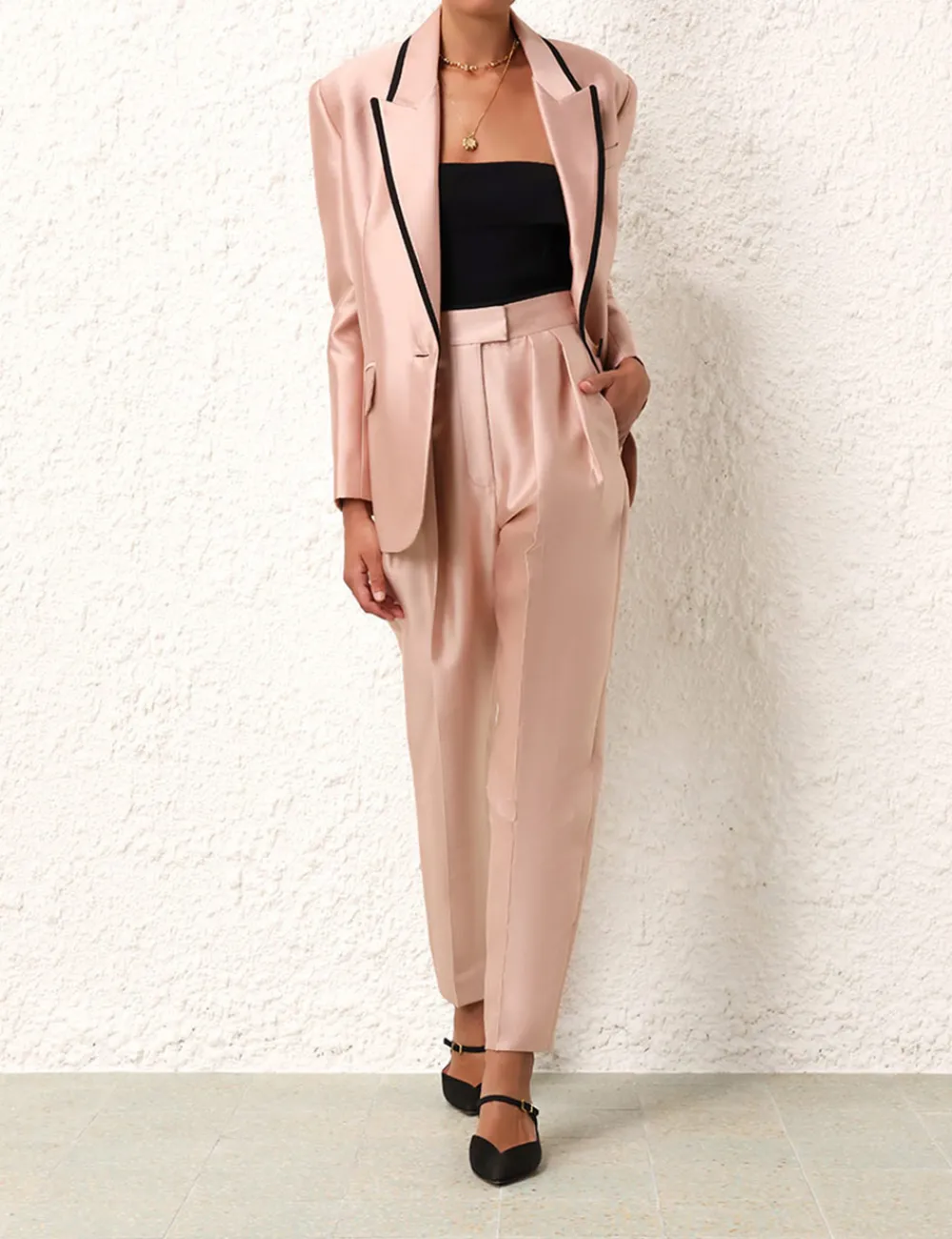 ZIMMERMANN Clothing<Matchmaker Pleat Front Pant